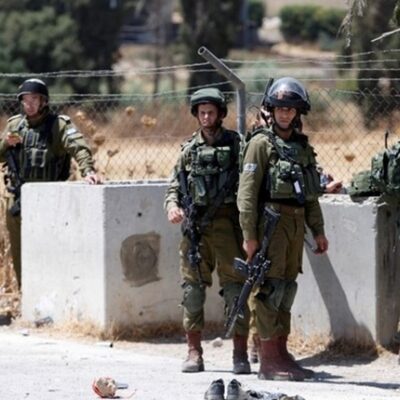 Forces d'occupation en Cisjordanie