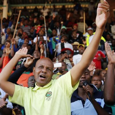 Syndicalistes de l'AMCU