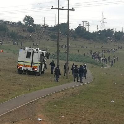 Affrontements à Stutterheim