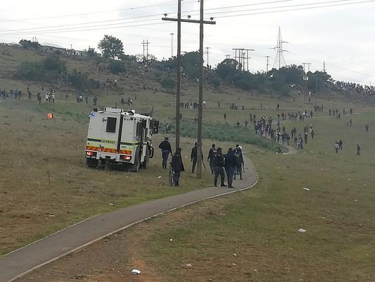 Affrontements à  Stutterheim