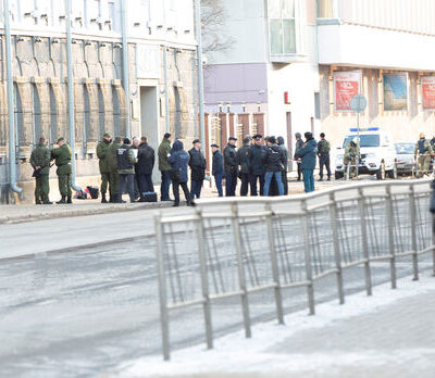 Déploiement policier après l'explosion