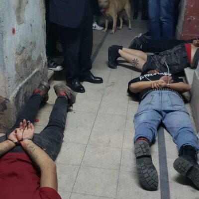 La rafle policière dansl e squat de Buenos Aires