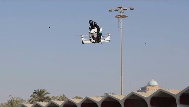 Un Hoverbike de la police de Dubaï