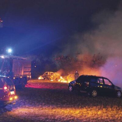 Voitures incendiées à Noumea