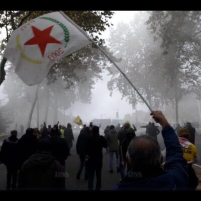 Manifestation du 6 novembre en soutien à Ocalan (Strasbourg)