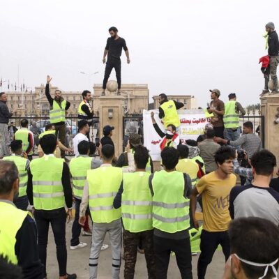 Gilets jaunes à Bassora (Irak)
