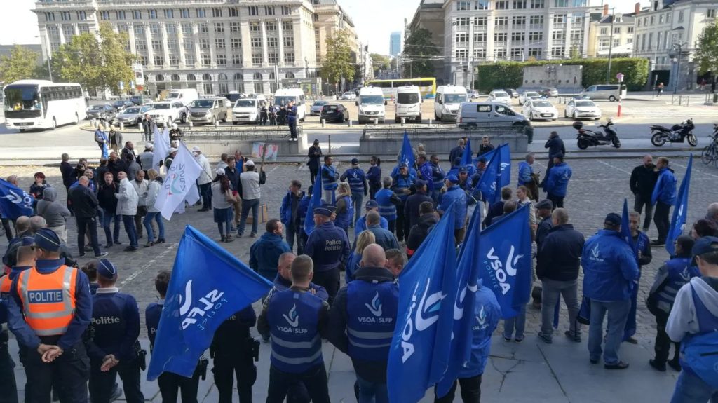 Rassemblement syndical policier (archive)