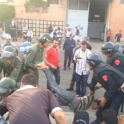 L'intervention policière à El-Ayoune