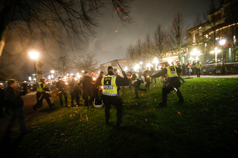 Incidents vendredi à Stockholm