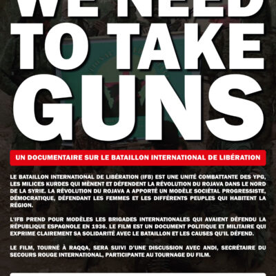 We need to take guns