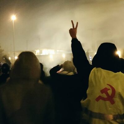 Gilets Jaunes devant la Maison d'Arrêt de Seysses (archive)