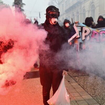 Manifestation anti-Macron (archive)