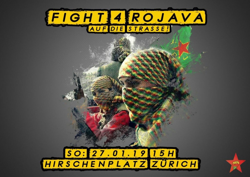 L'appel à la journée d'action à Zürich