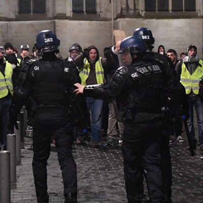 Arrestations de Gilets jaunes à Bordeaux (archive)