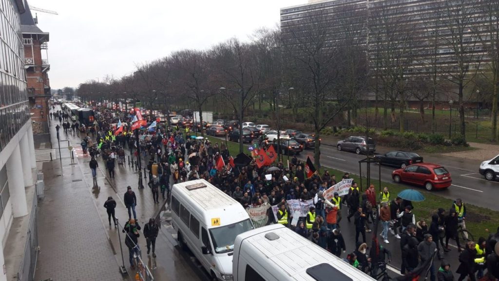 La manifestation de cet après-midi à Bruxelles