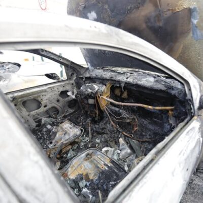 Voiture incendiée à Loures