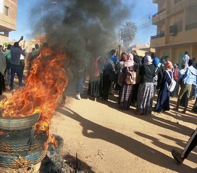 Manifestation anti-gouvernmentale au Soudan