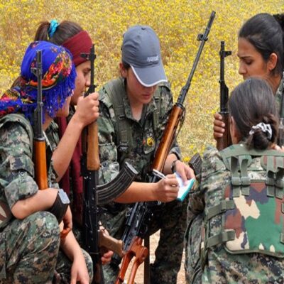 Combattantes kurdes au Rojava (archive)