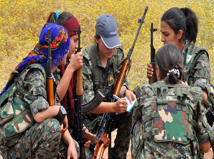 Combattantes kurdes au Rojava (archive)