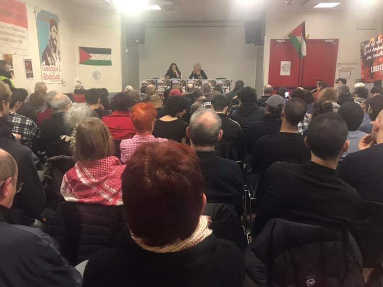 Succès du meeting pour Georges Abdallah