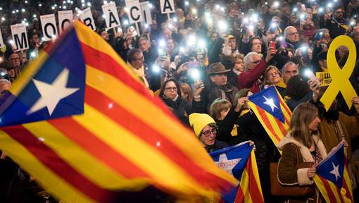 La menifestation de Barcelone