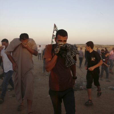 Manifestants à Gaza (archives)