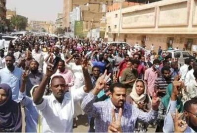 Manifestation à Khartoum