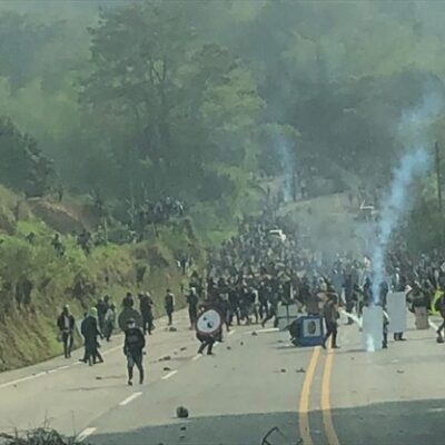 Les affrontements sur la Panaméricaine