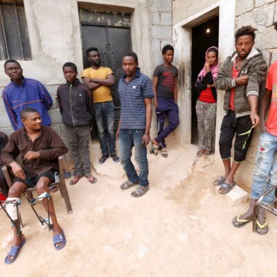 Migrants détenus en Lybie