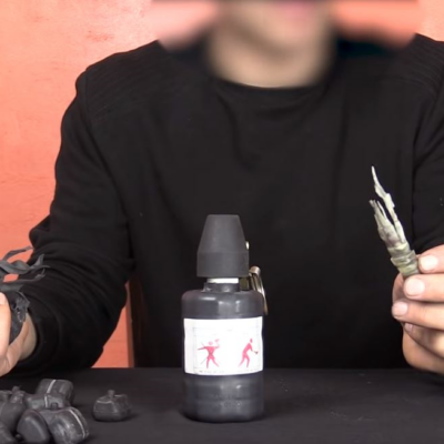 Photo extraite d’une conférence de Désarmons-les !