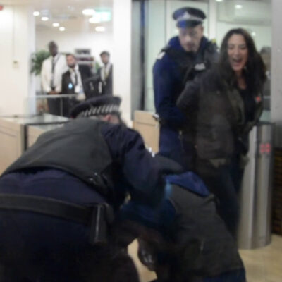 Arrestation des militant·e·s qui occupaient les bureaux d'Amnesty