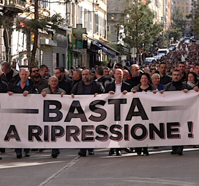 La manifestation anti-représsion à Bastia du samedi 13 avril