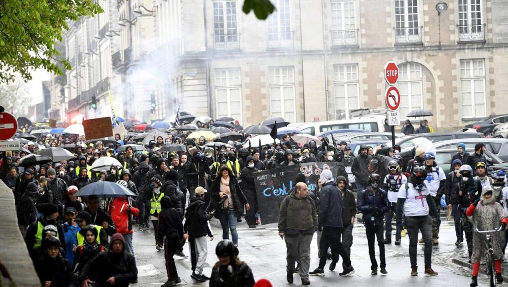 Le cortège de Nantes