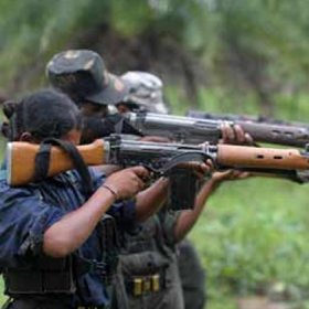 Guérilleros à l'entraînement