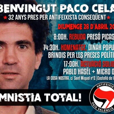 L'affiche de la soirée d'accueil