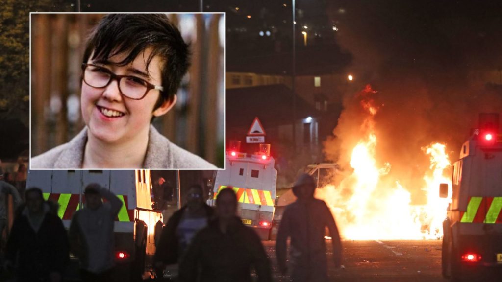 Lyra McKee et les affrontements de jeudi soir à Derry
