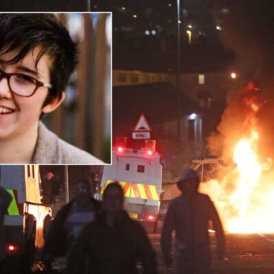Lyra McKee et les affrontements de jeudi soir à Derry