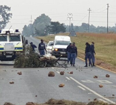 Barricade à Tshwane