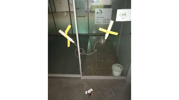 Attaque contre la société d’armement B+T à Thoune