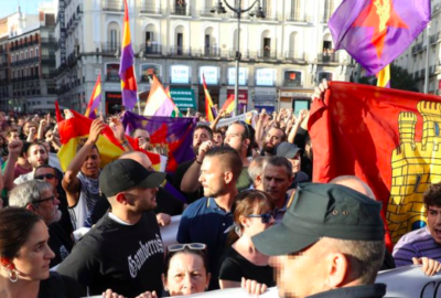 Le rassemblement de soutien au peuple catalan