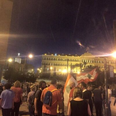 La manifestation de dimanche à Beyrouth