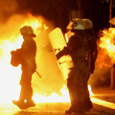 Affrontements à Exarchia