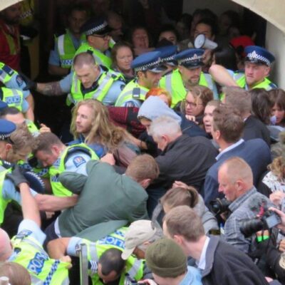 Le blocage du Dunedin Centrer