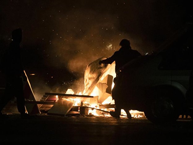 Ce samedi soir à Rigaer Straße