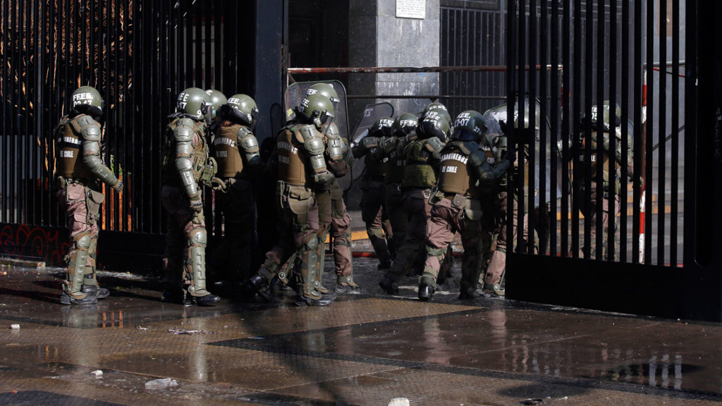 Les incidents de mardi à l'Institut national