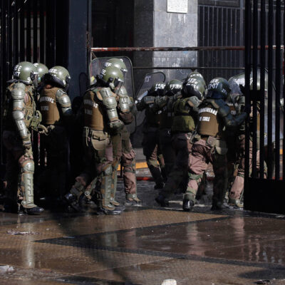 Les incidents de mardi à l'Institut national