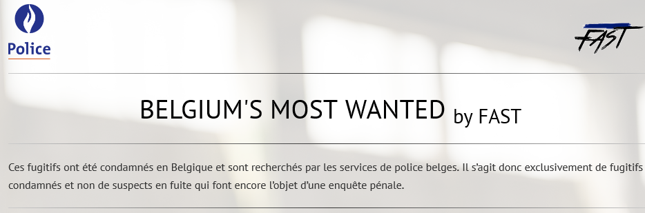 La bannière du site du FAST