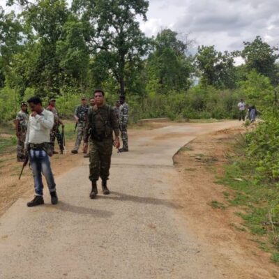 Sur les lieux de l'embuscade