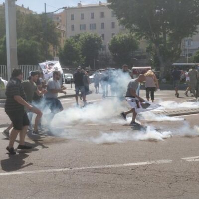 Lacrymogènes sur le port d’Ajaccio