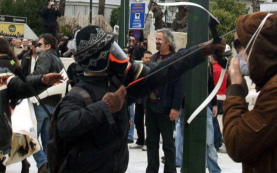 L'archer de la place Syntagma
